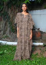 Surya Caftan - Leopard
