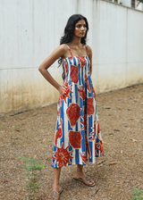 Smocked Dress - She Sells Sea Shells