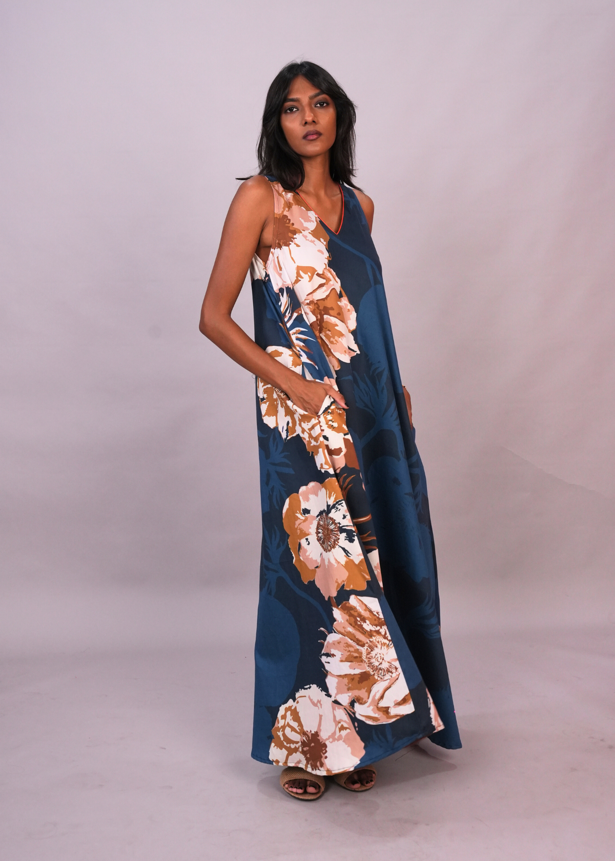 Sud Bebe Dress - Moonlit Blooms