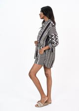 BF Shorts Coord Set - Nomad Stripes