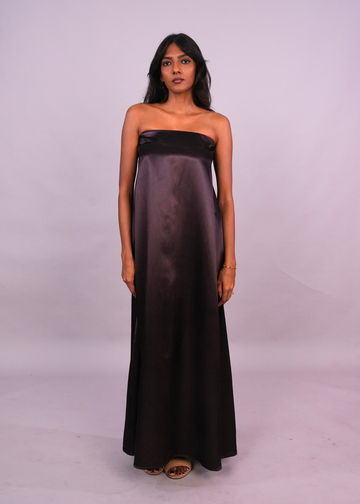 Swing Tube Dress - Mahogany