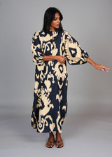 Anika Dress - Navy Chandelier