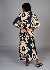 Anika Dress - Navy Chandelier