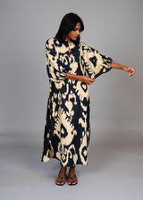 Anika Dress - Navy Chandelier