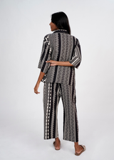 Sharan Boxy PJ Set - Nomad Stripes