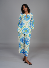 Radha Tunic Set - Floral Suzek
