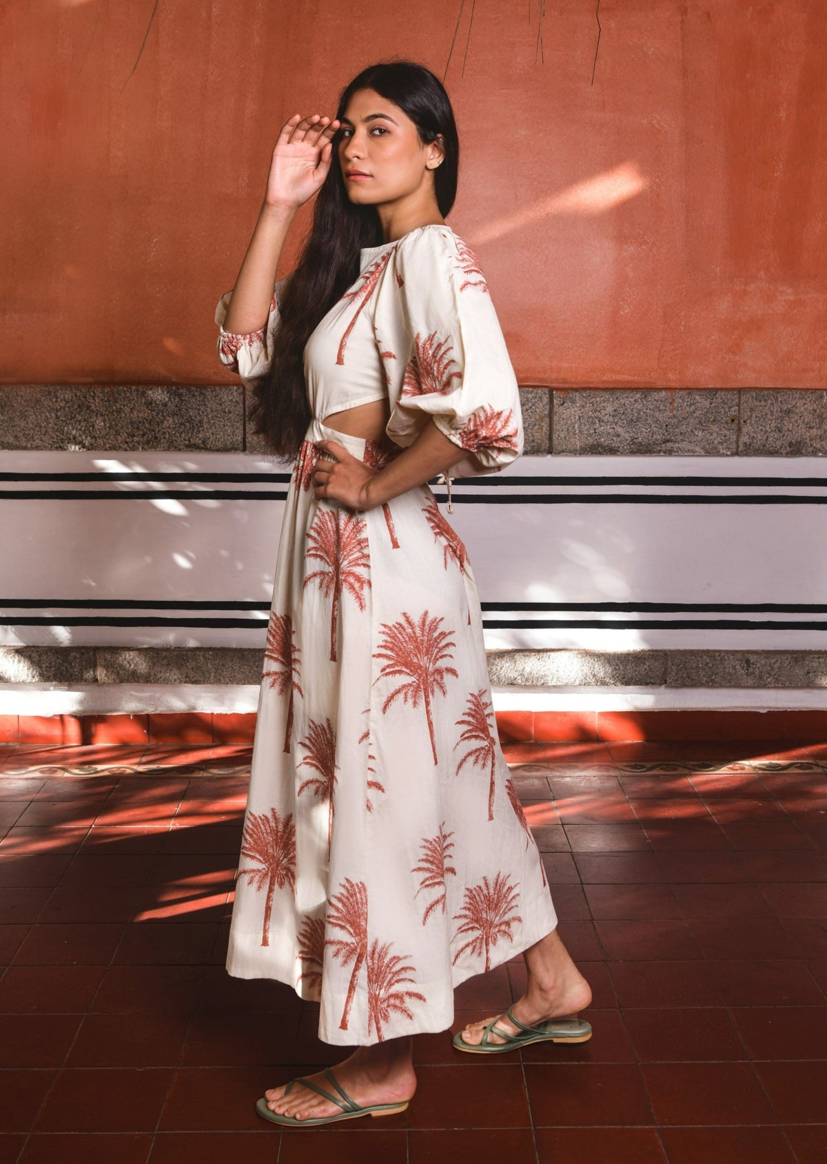 Cutout Dress - Cinnamon Palms
