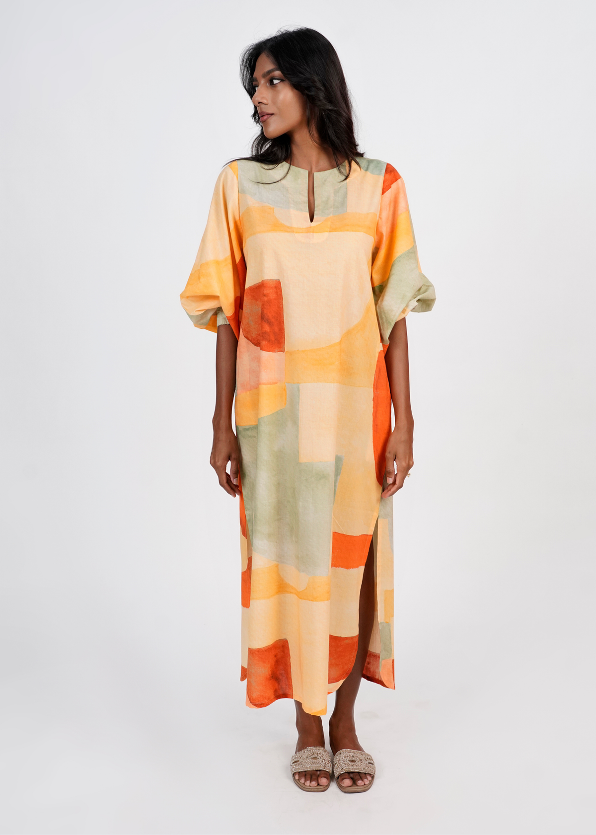 Anika Dress - Summer Sky
