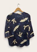 Radha Tunic Top - Blue Eyed Cranes