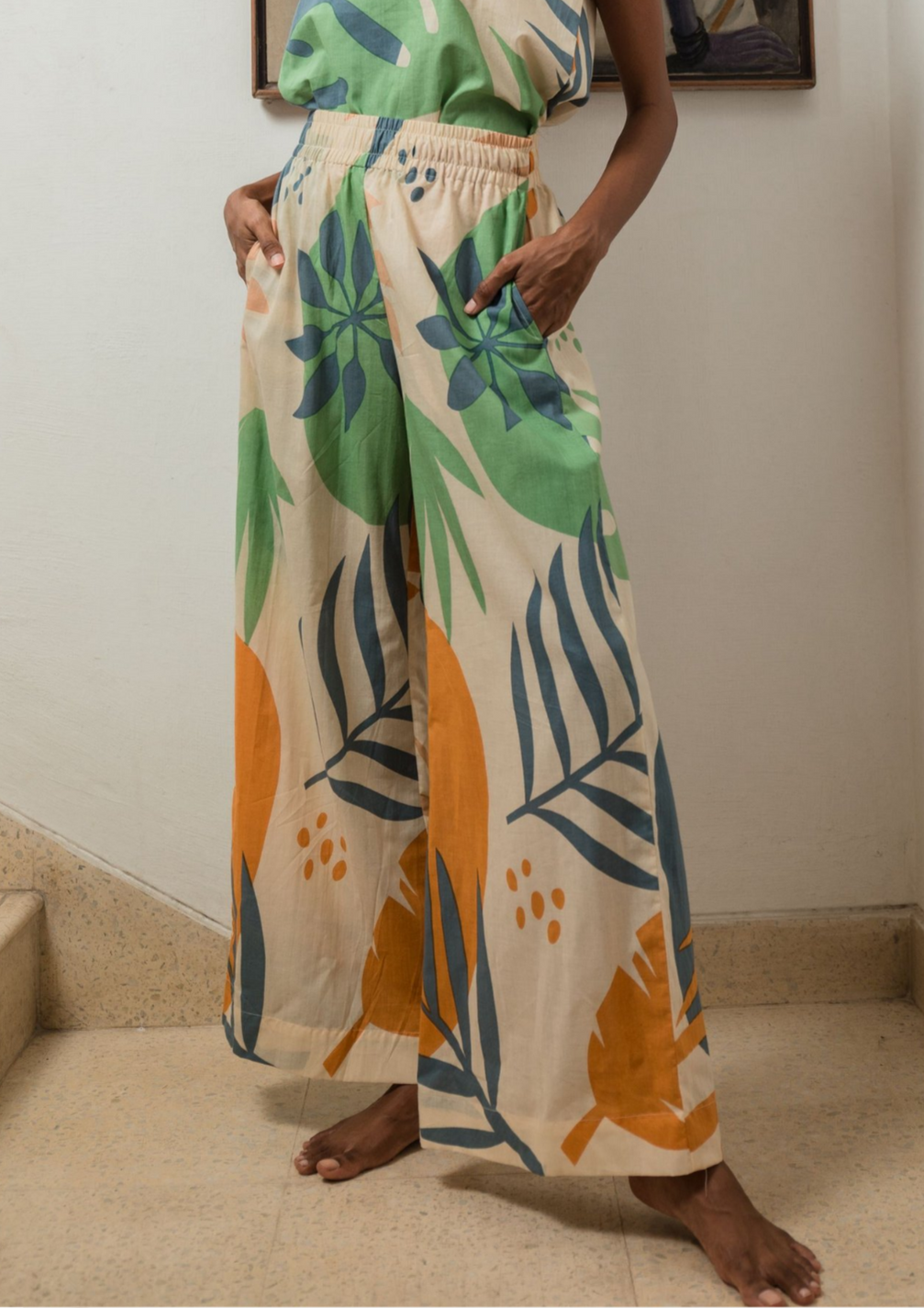 Chhaya high waisted Wide Leg Pants
