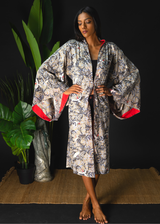 Kimono - Crayon Cranes