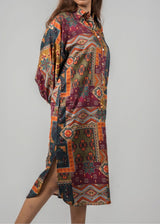Magyar Sleeve Midi - Collage