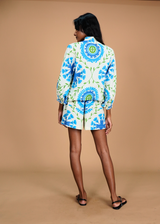 Zeenat Shorts Coord Set - Floral Suzek