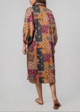 Magyar Sleeve Midi - Collage