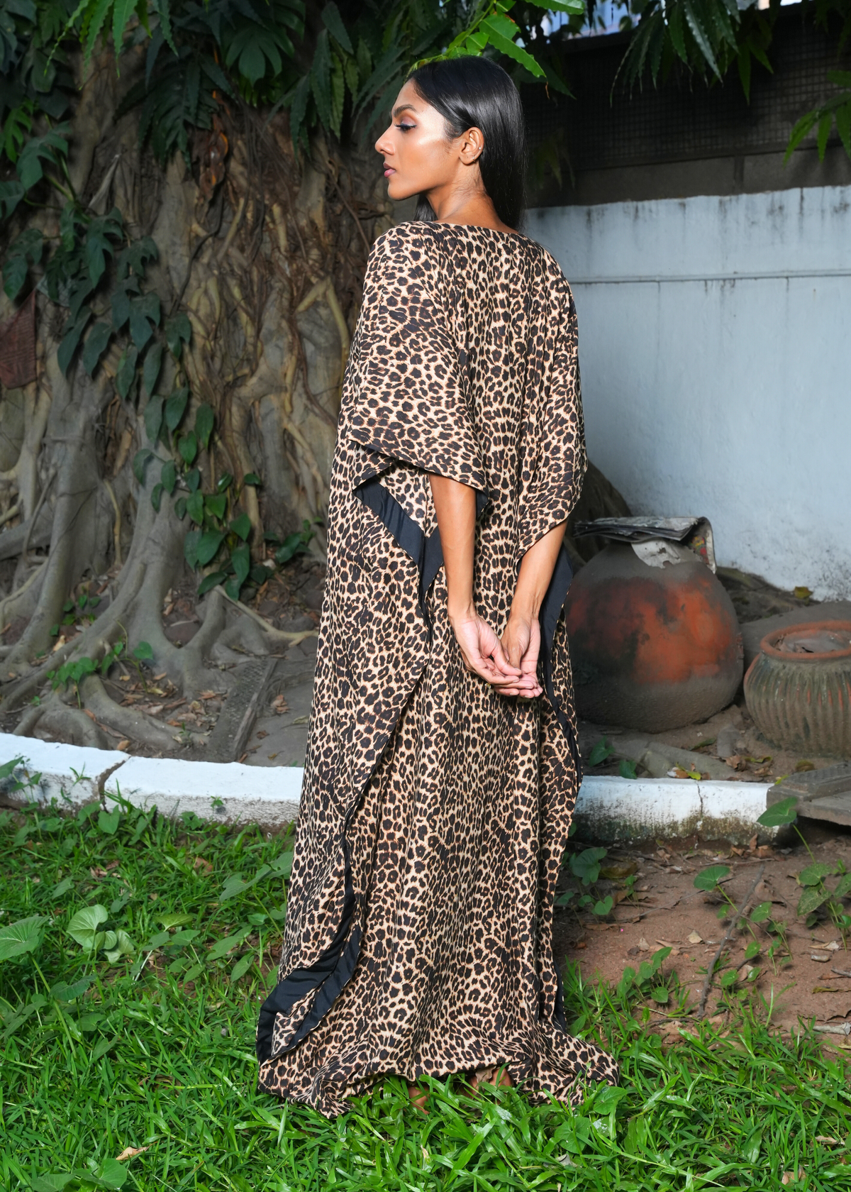 Surya Caftan - Leopard