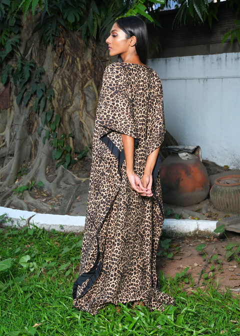 Surya Caftan - Leopard