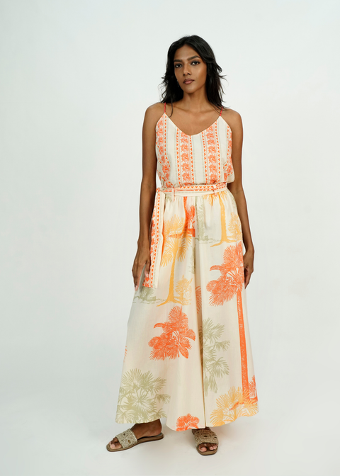 Skort Coord Set - Pastel Summer