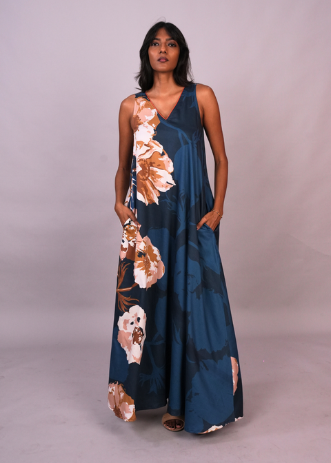 Sud Bebe Dress - Moonlit Blooms