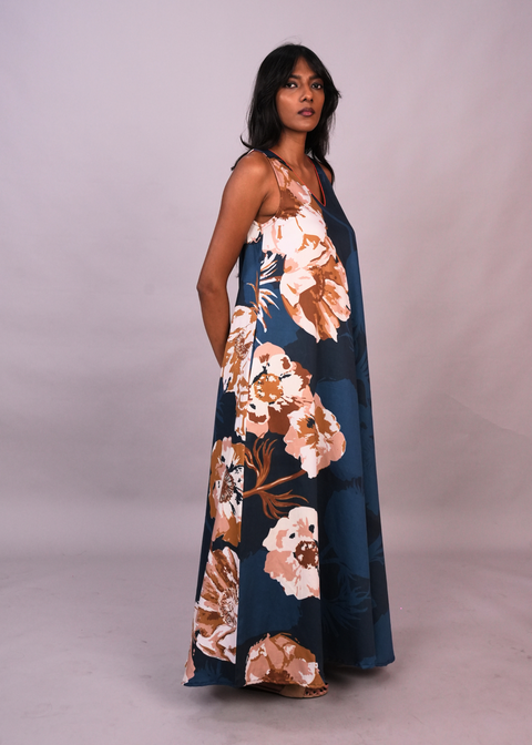 Sud Bebe Dress - Moonlit Blooms