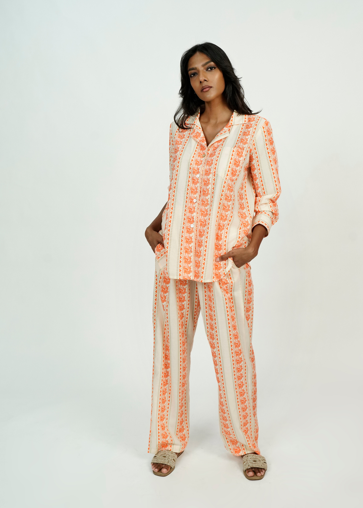Ela PJ set - Summer Stripes
