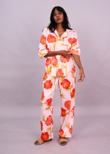 Ela PJ set - Blush Anemones