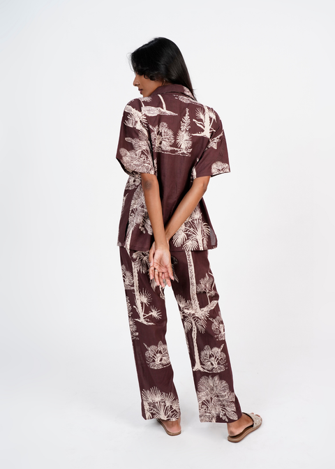 SS Sharan Boxy PJ Set - Coconut Skies