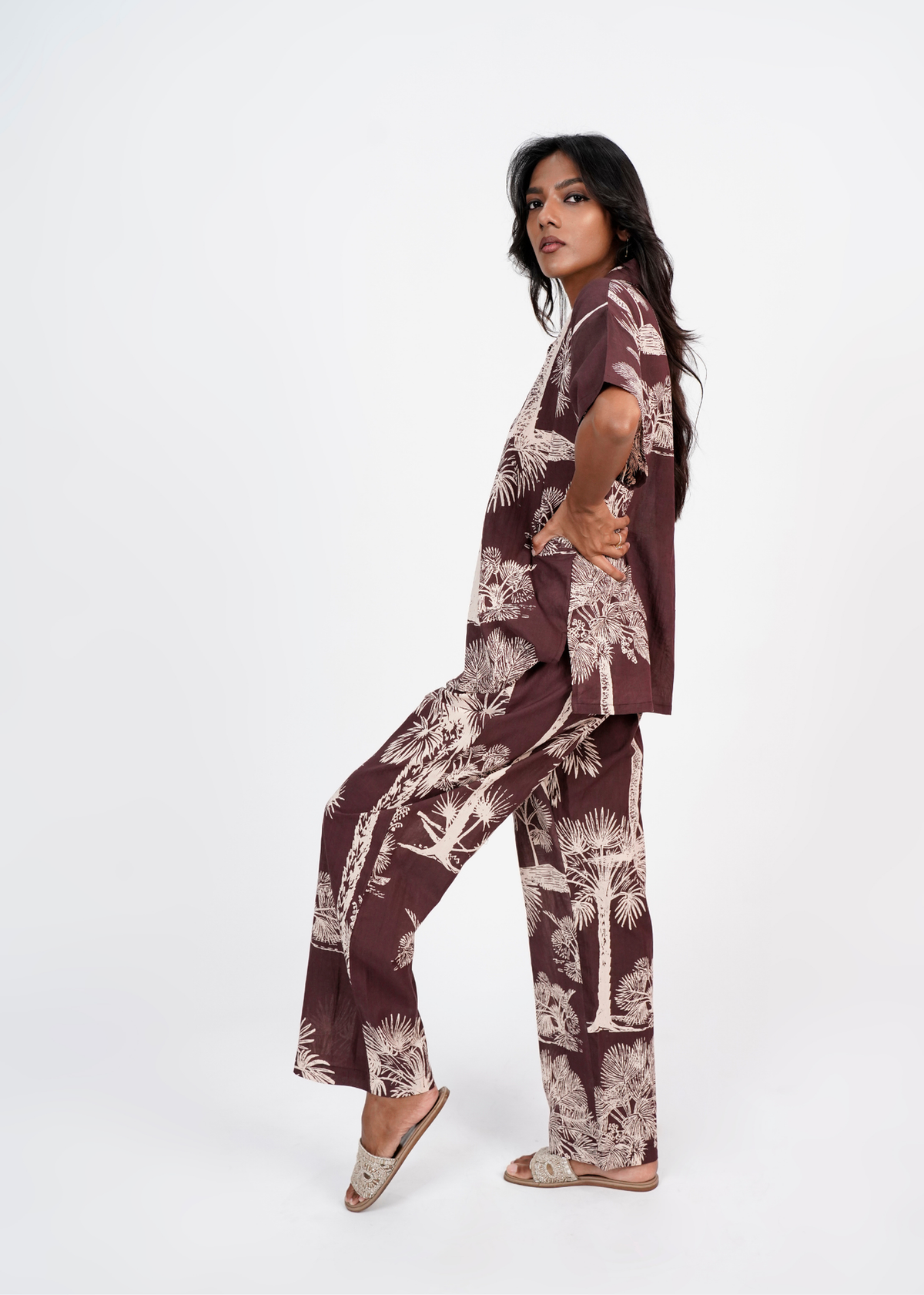 SS Sharan Boxy PJ Set - Coconut Skies