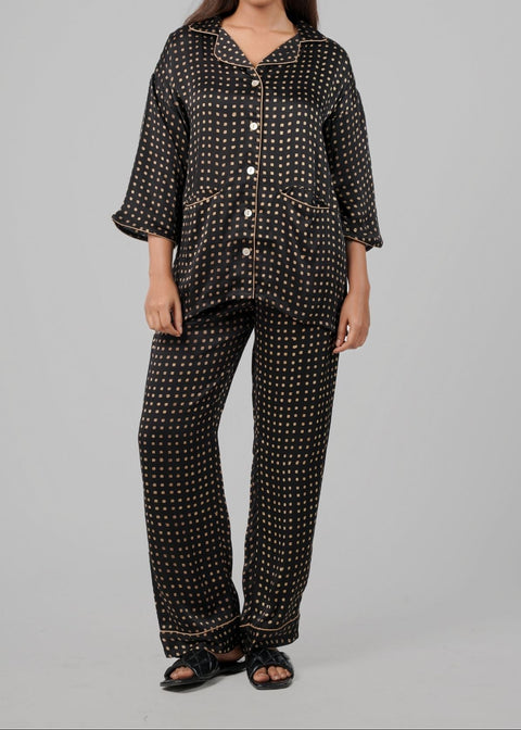 Sharan Boxy PJ Set - Night Sky