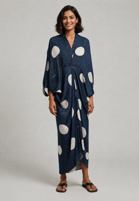 Chandrika Kaftan - White Moon