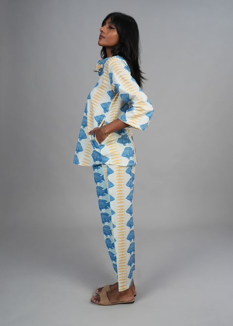 Radha Tunic Set - Something Fishy