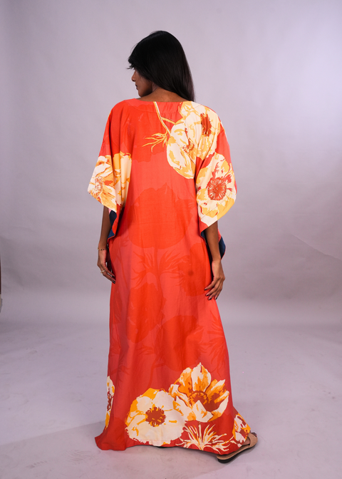 Surya Caftan - Sunkissed Blooms