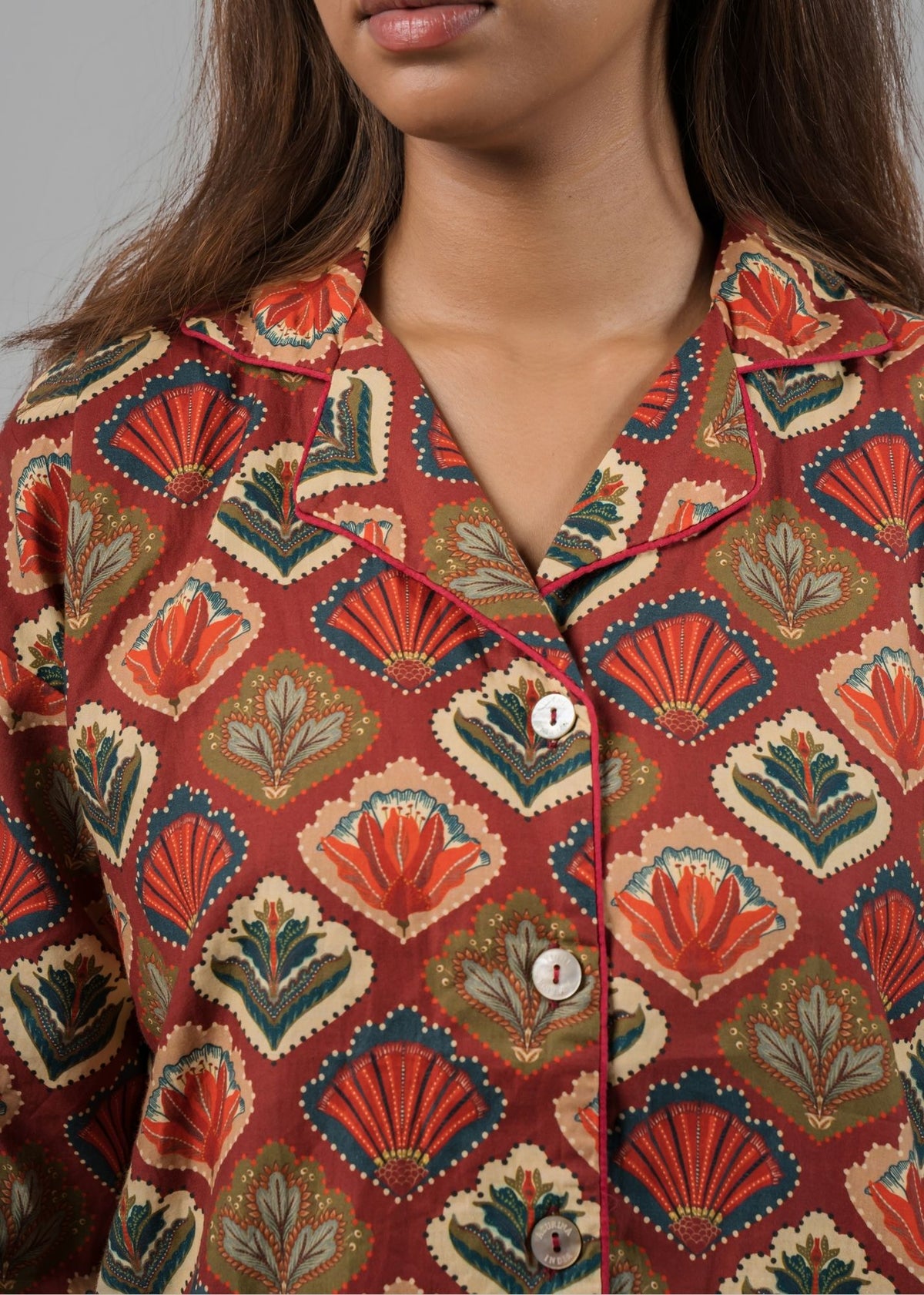 Sharan Boxy PJ TOP - Scallops