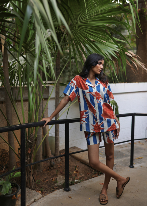 Sharan Shorts Set - She Sells Sea Shells