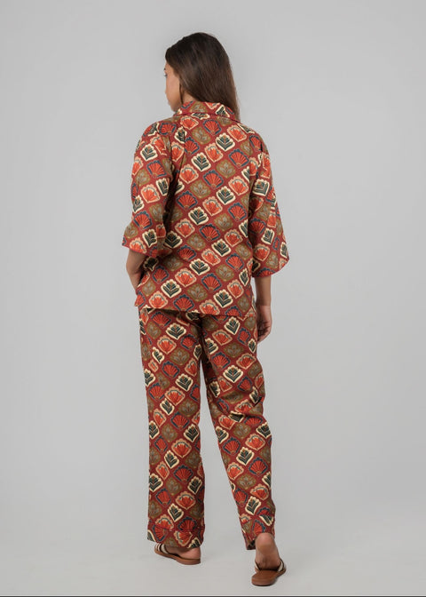 Sharan Boxy PJ TOP - Scallops