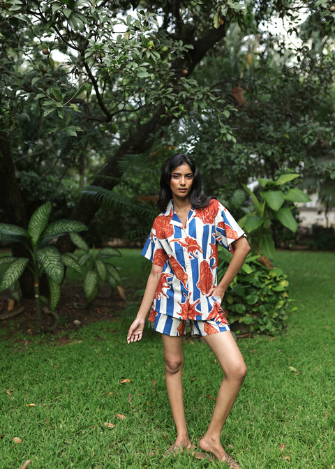 Sharan Shorts Set - She Sells Sea Shells