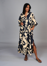 Anika Dress - Navy Chandelier