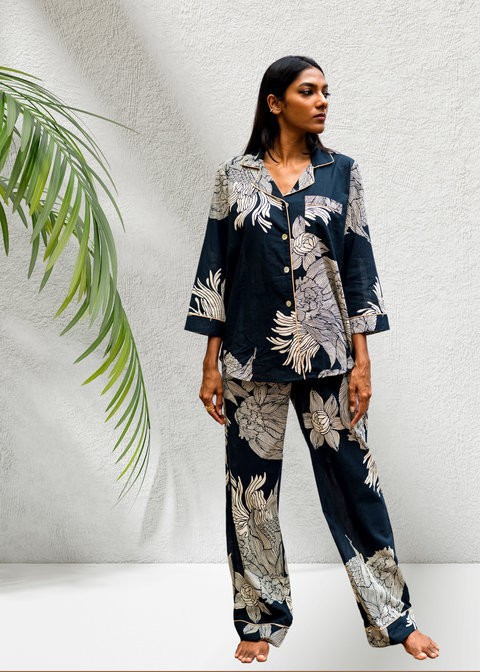 Ela PJ PANT - Black Satori