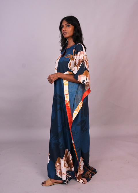 Surya Caftan - Moonlit Blooms