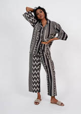 Sharan Boxy PJ Set - Nomad Stripes