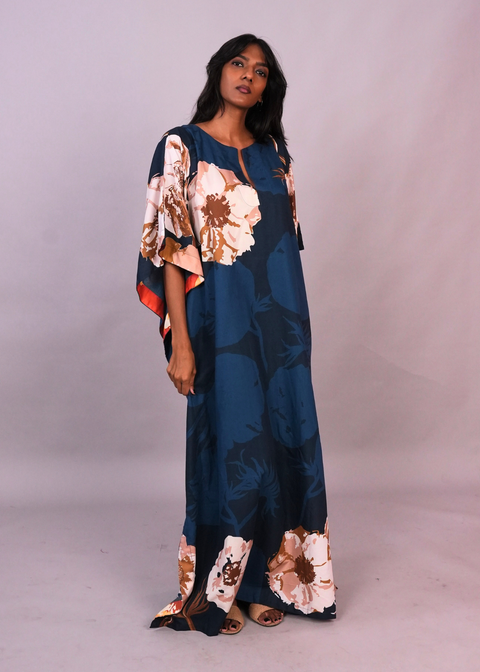 Surya Caftan - Moonlit Blooms