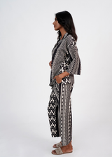 Sharan Boxy PJ Set - Nomad Stripes