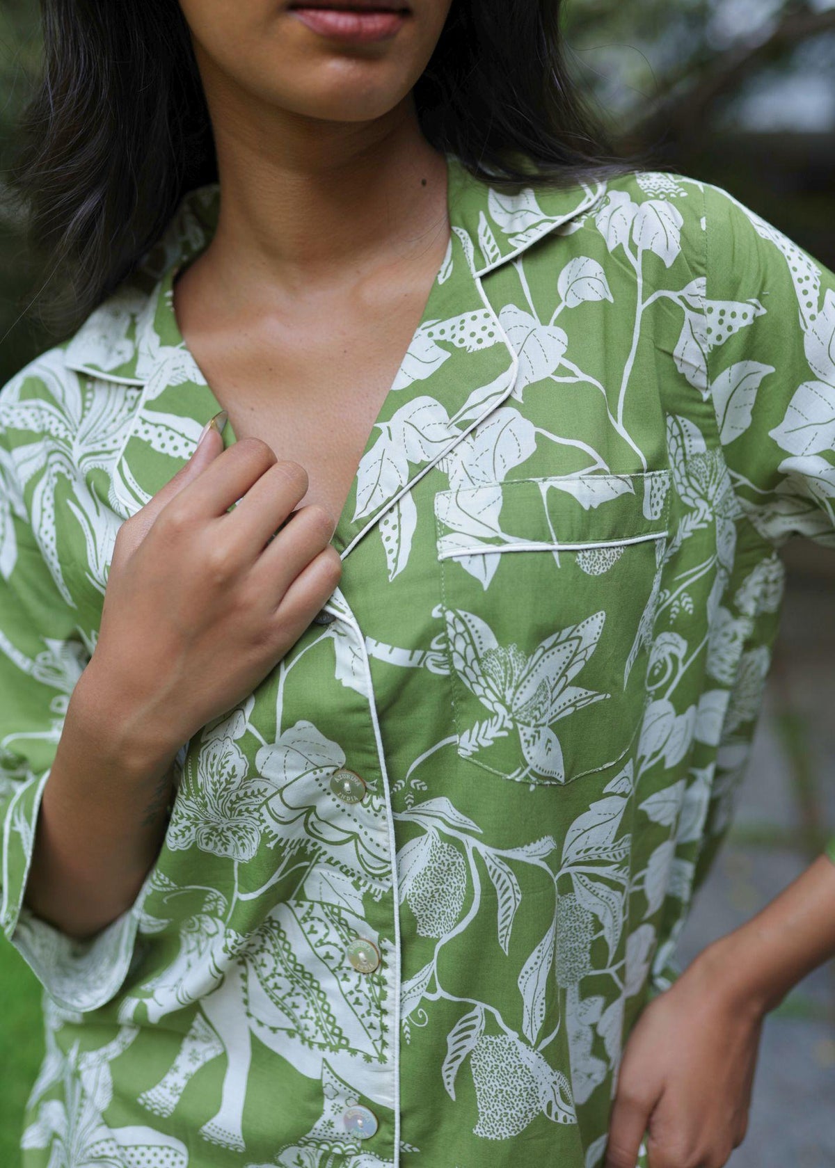 Ela PJ set - Green Jungle Boogie