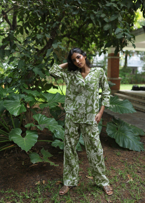Ela PJ set - Green Jungle Boogie