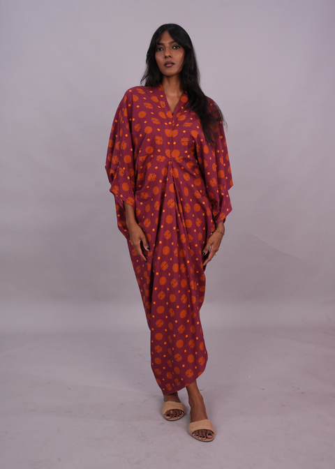 Chandrika Kaftan - Marigold Spice