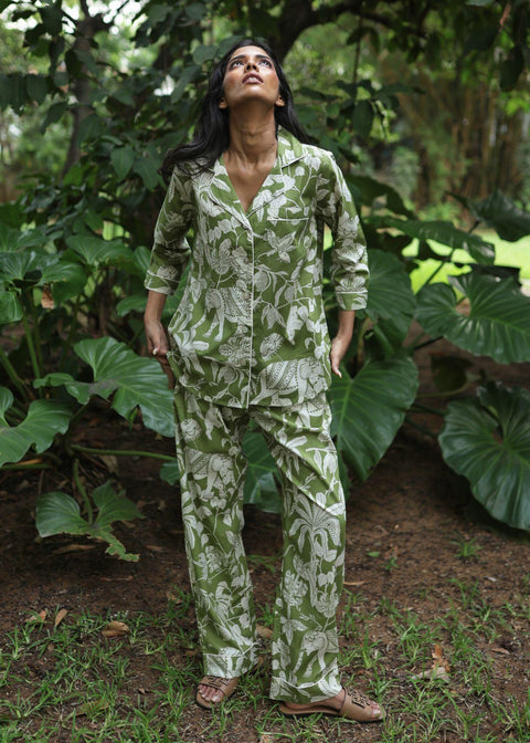 Ela PJ set - Green Jungle Boogie