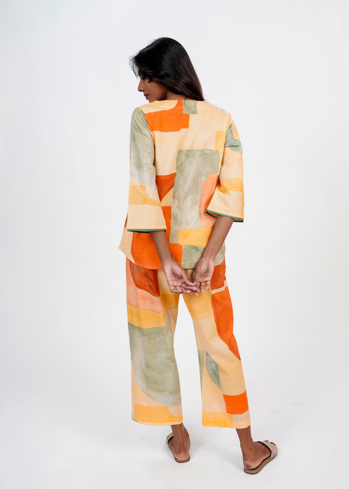 Radha Tunic Set - Summer Sky