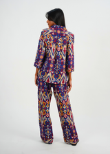 Ela 3/4 Sleeve PJ set - Majorelle Bazaar
