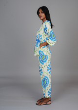 Radha Tunic Set - Floral Suzek