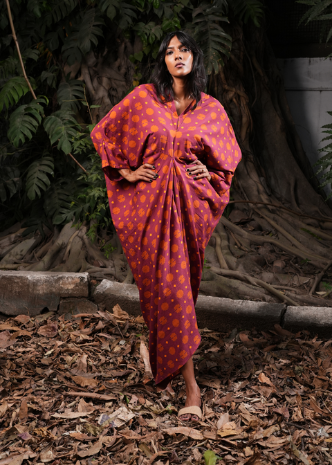 Chandrika Kaftan - Marigold Spice