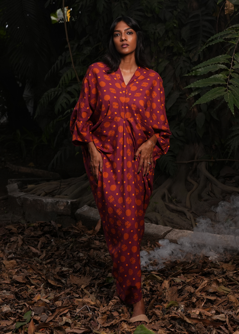 Chandrika Kaftan - Marigold Spice